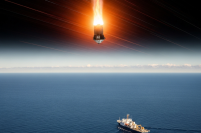 NASA Orion spacecraft crew preparing for atmospheric re-entry and ocean splashdown recovery procedures