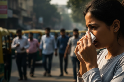 Delhi-NCR health crisis viral symptoms survey data