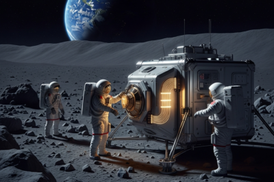 NASA nuclear reactor concept for lunar surface power and Artemis mission exploration