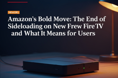 Amazon’s Bold Move: The End of Sideloading on New Fire TV Devices and What It Means for Users