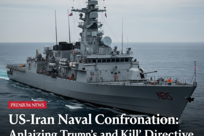 US-Iran Naval Confrontation: Analyzing Trump’s ‘Shoot and Kill’ Directive and the Potential for Global Conflict in the Strait of Hormuz