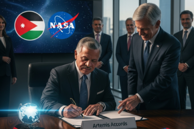 A Cosmic Leap: Jordan Signs NASA Artemis Accords, Solidifying Global Cooperation in Lunar and Martian Exploration