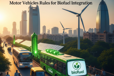 India Accelerates Green Transition: Government Issues Draft Notifications to Revise Central Motor Vehicles Rules for Biofuel Integration