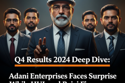 Q4 Results 2024 Deep Dive: Adani Enterprises Faces Surprise Loss While HUL and Bajaj Finserv Surge Amid Market Volatility