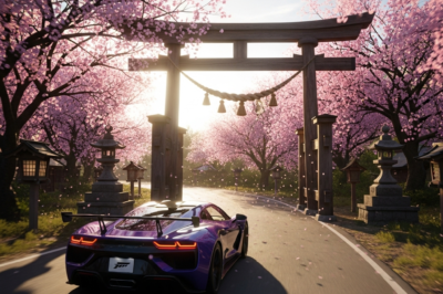 Why Forza Horizon 6 Keeps Japan’s Sacred Sites and Cherry Blossoms Indestructible