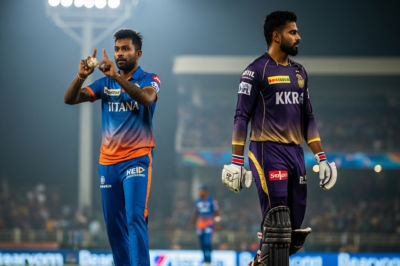 IPL Clash: Gujarat Titans Opt to Bowl at Eden Gardens as Varun Chakravarthy Returns for KKR