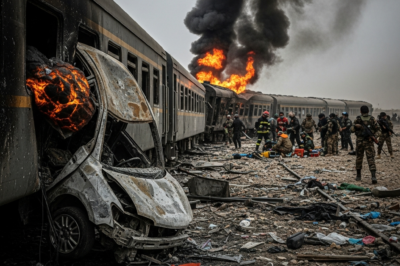 Balochistan Terror Attack: 24 Dead as Explosive-Laden Car Strikes Train Carrying Soldiers