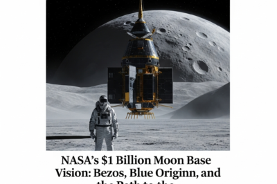 NASA’s $1 Billion Moon Base Vision: Bezos, Blue Origin, and the Path to a Permanent Human Presence by 2032