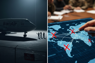 US-Iran Tension Escalates: Decoding the Strategic Plan to Ground Iranian Aviation and Block Global Refueling Access