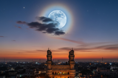 Celestial Marvel: Hyderabad Prepares for Rare Blue Micromoon Event on May 31