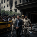 Delhi hotel fire investigation and arrest of the building owner for safety violations