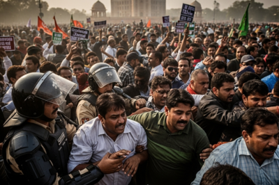 Cockroach Janta Party Protest Ends at Jantar Mantar: Full Analysis of Detentions and Political Unrest