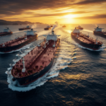 Iranian supertankers VLCC crude oil exports US sanctions blockade maritime security