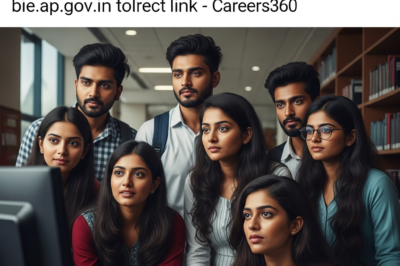 Official BIEAP website showing the AP Inter Supply Result 2026 login page login for 1st and 2nd year students