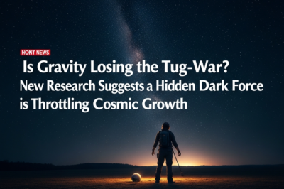 Is Gravity Losing the Tug-of-War? New Research Suggests a Hidden Dark Force is Throttling Cosmic Growth
