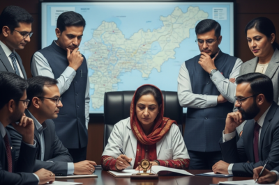 Health officials in Jammu and Kashmir implementing leprosy awareness and notification protocols for clinical surveillance.