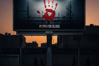 Iran Escalates Tensions with Chilling Blood for Blood Billboard: The Symbolism and Global Geopolitical Impact