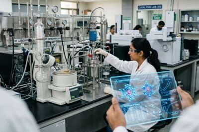 Revolutionizing Carbon Capture: How IIT Gandhinagar is Leveraging AI to Turn CO₂ into Clean Energy