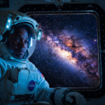 NASA astronaut Matthew Dominick Milky Way galaxy photo from International Space Station long exposure astrophotography