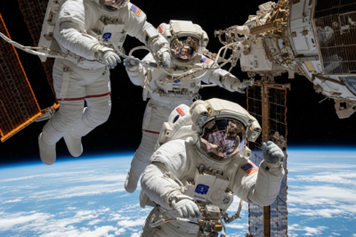 NASA Astronauts Anil Menon and Jessica Meir Execute High-Stakes Spacewalk for International Space Station Upgrades