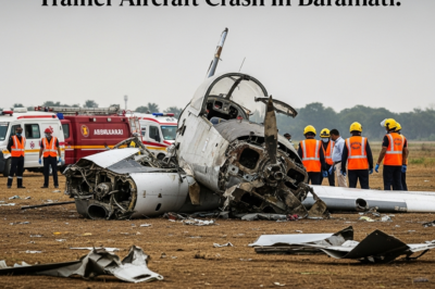 Trainer Aircraft Crash in Baramati: Investigating the Surge in Aviation Mishaps and Safety Protocols in Maharashtra’s Pilot Training Hub