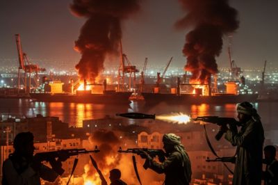 West Asia Crisis Escalates: Houthi Rebels Launch New Attacks on Vital Port Cities Amid Regional Turmoil