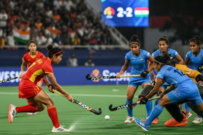 India vs China Women’s Hockey World Cup 2026 Highlights: Intense 2-2 Draw in Opening Thriller