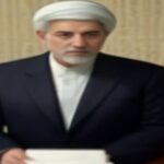 Iranian President Masoud Pezeshkian delivering a speech regarding international diplomacy and US-Iran relations.