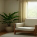 A serene home interior representing the comfort and peace predicted for Virgos on August 24, 2026.