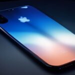A high-tech, futuristic concept of the iPhone 18 Pro featuring a seamless edge-to-edge display and a revolutionary triple-lens camera system on a dark metallic surface.