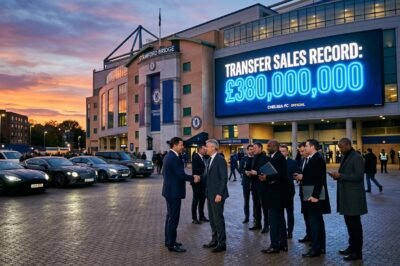 Cash-in Kings! Chelsea obliterate world transfer sales record with jaw-dropping £380m summer clear-out