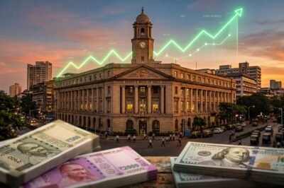 Rupee gains 47 paise as record FCNR inflows boost forex liquidity – The Times of India