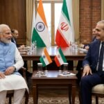 Indian PM Narendra Modi and Iranian President Masoud Pezeshkian engaged in a bilateral meeting during the BRICS summit in Kazan, Russia.