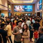 A detailed bar chart comparing the week-by-week box office growth of the movie Hanuman Ansh, highlighting the significant 41.9 percent jump on day 28.