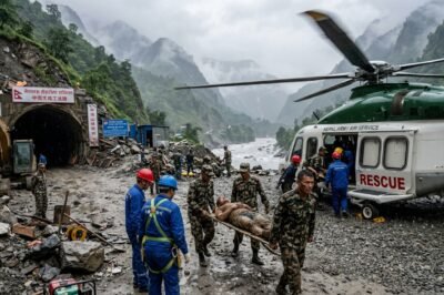 Chinese National Rescued from Nepal Tunnel 10 Days After Flash Flood: A Tale of Extraordinary Survival