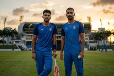 Fresh Faces in the Men in Blue: Naman Dhir and Aquib Nabi’s Maiden ODI Call-ups Analyzed