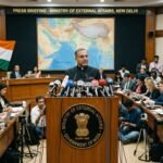 Indian Ministry of External Affairs spokesperson at a press conference regarding the Pakistan-China border dispute rejection.