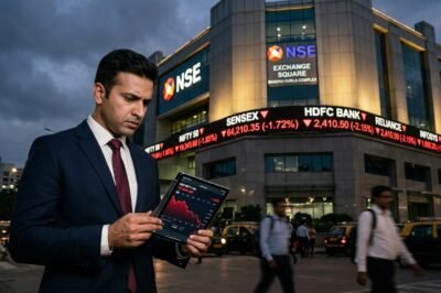 Stock Market Highlights: Nifty Settles Below 23,350 as Bears Dominate Dalal Street