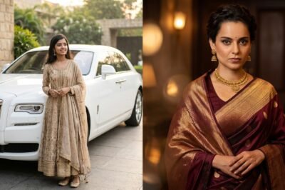 Kangana Ranaut and Maithili Thakur luxury car controversy analysis.