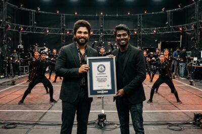 Allu Arjun and Atlee’s Raaka Sets Guinness World Record for Using Motion-Capture with 37 Performers Simultaneously