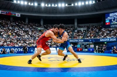 Asian Games 2026 Wrestling Day 3 Live: Susaki, Sujeet, Zare in Action – United World Wrestling
