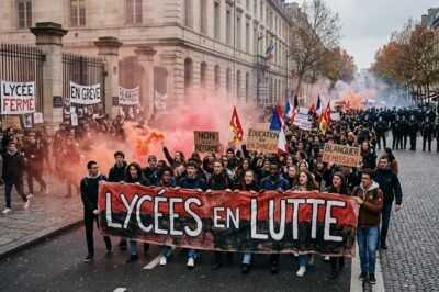 Students continue to protest in France as hundreds of schools close – Al Jazeera