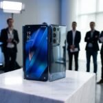 OPPO Find X10 Pro Max official flagship smartphone design showcasing the camera module and sleek metal chassis.