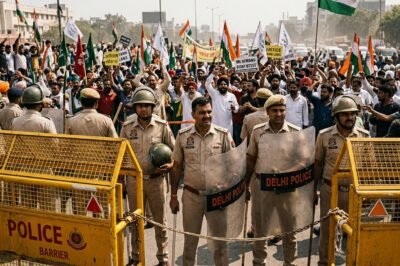 ‘Not the India we want’: Rahul Gandhi lashes out at PM Modi, Amit Shah over Delhi protest crackdown – The Times of India