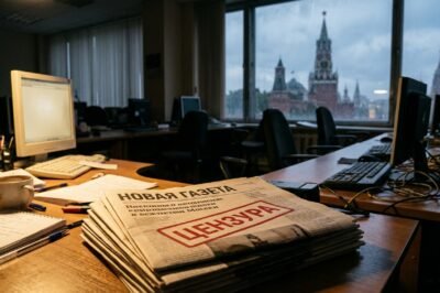 Russia ‘forces’ closure of investigative newspaper Novaya Gazeta: A Dark Milestone for Independent Media
